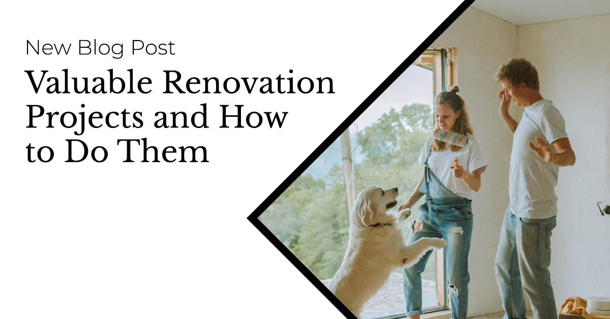 Valuable Renovation Projects for Canadian Homeowners and How to Do Them